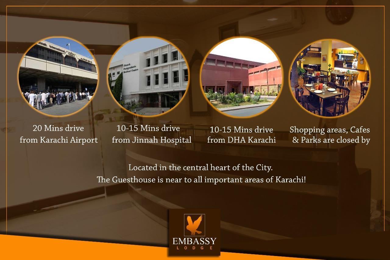كراتشي Embassy Lodge المظهر الخارجي الصورة